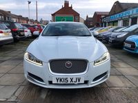Second-hand Jaguar XF Luxury 2015 Alb Berlinǎ