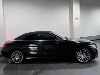 Used Mercedes C300 AMG line 245 HP (180 kW) 2017 Black Cabriolet
