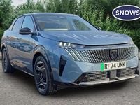 Used Peugeot e-3008 GT 156 kW (213 HP) 2024 Elixir red SUV