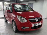 Second-hand Vauxhall Agila S 68 CP (50 kW) 2014 Roșu Monovolum