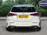 Used Mercedes A250 AMG line 224 HP (164 kW) 2022 White Hatchback