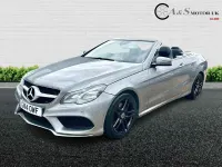 Begagnad Mercedes E220 AMG 168 HK (123 kW) 2014 Silver Cab