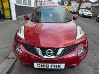 Used Nissan Juke Tekna 115 HP (84 kW) 2018 Red SUV