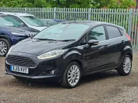 Used Ford Fiesta Titanium X 125 HP (91 kW) 2015 Black Hatchback