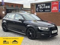 Used Audi A3 Sportback S-Line 150 HP (110 kW) 2015 Black Hatchback