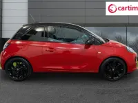 Used Vauxhall Adam S 70 HP (51 kW) 2017 Red Hatchback