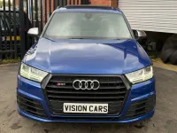 Used Audi SQ7 Advanced 435 HP (319 kW) 2017 Blue SUV