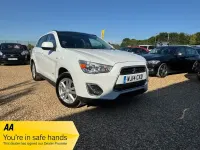 Used Mitsubishi ASX 116 HP (85 kW) 2014 White SUV