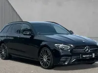 Used Mercedes E400 AMG line 330 HP (242 kW) 2022 Obsidian black metallic Estate