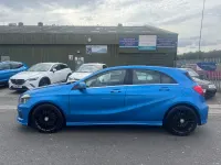 Used Mercedes A220 AMG 168 HP (123 kW) 2014 Blue Hatchback