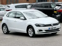 Used VW Polo SE 93 HP (68 kW) 2018 White Hatchback