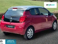 Used Citroën C1 Feel 81 HP (59 kW) 2017 Red Hatchback