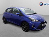 Used Toyota Yaris Hybrid 101 HP (74 kW) 2020 Blue Hatchback