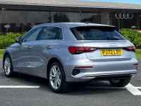 Used Audi A3 Sport 110 HP (80 kW) 2023 Silver Sedan