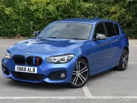 Used BMW 118 Efficient Dynamics 2018 Blue Hatchback