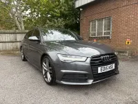 Używany Audi A6 Black Edition 272 KM (200 kW) 2015 Szary Kombi