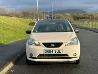 Begagnad Seat Mii 75 HK (55 kW) 2014 Beige Halvkombi