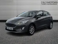 Usado Ford Fiesta Zetec 100 HP (73 kW) 2017 Cinzento Citadino