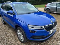 Used Skoda Karoq SE L 115 HP (84 kW) 2020 Blue SUV