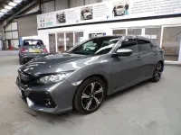 Used Honda Civic EX 129 HP (94 kW) 2018 Grey Hatchback