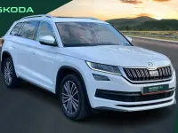 Used Skoda Kodiaq LAURIN & KLEMENT 150 HP (110 kW) 2021 White SUV