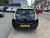 Used Nissan Leaf Tekna 80 kW (109 HP) 2017 Black Hatchback