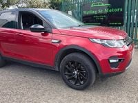 Used Land Rover Discovery Sport SE 180 HP (132 kW) 2017 Red SUV