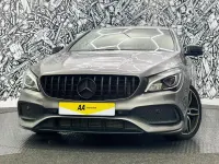 Usado Mercedes CLA220 AMG line 177 CV (130 kW) 2018 Gris Berlina
