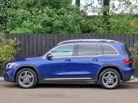 Used Mercedes GLB200 AMG line 163 HP (119 kW) 2021 Blue SUV