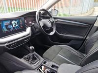 Used Skoda Octavia SE L First Edition 115 HP (84 kW) 2020 Moon white metallic Hatchback