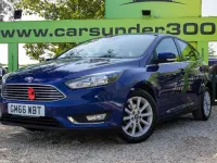 Used Ford Focus Titanium 125 HP (91 kW) 2017 Blue Hatchback