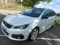 Käytetty Peugeot 308 SW GT-line 2018 Valkoinen Farmari
