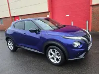 Usado Nissan Juke N-Connecta 114 HP (83 kW) 2022 Azul SUV