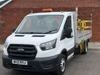 Used Ford Transit 130 HP (95 kW) 2021 White Van