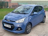 Used Hyundai i10 SE 83 HP (61 kW) 2017 Blue Hatchback