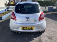 Used Ford Ka Zetec 69 HP (50 kW) 2015 Silver Hatchback
