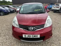 Używany Nissan Note N-TEC 110 KM (80 kW) 2011 Czerwony Hatchback