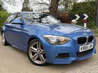 Used BMW 116 M Sport 136 HP (100 kW) 2014 Blue Hatchback