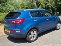 Used Kia Sportage 134 HP (98 kW) 2012 Blue SUV