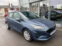 Used Ford Fiesta Trend 75 HP (55 kW) 2022 Blue Hatchback