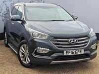 Used Hyundai Santa Fe Premium 200 HP (147 kW) 2016 Blue SUV