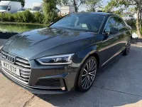 Used Audi A5 S-Line 190 HP (139 kW) 2018 Grey Coupe