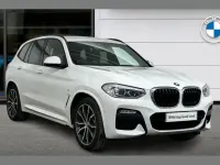 Used BMW X3 M Sport 184 HP (135 kW) 2019 White SUV