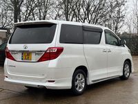 Begagnad Toyota Alphard 2012 Vit Minibuss