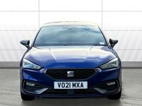 Used Seat Leon FR Sport 150 HP (110 kW) 2021 Blue Hatchback
