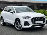 Used Audi Q3 S-Line 150 HP (110 kW) 2023 White SUV