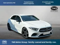 Used Mercedes A180 AMG Line Premium 136 HP (100 kW) 2022 White Hatchback