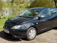 Usado Seat Ibiza 105 HP (77 kW) 2012 Preto Citadino