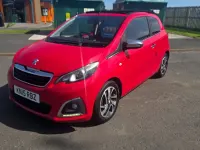 Used Peugeot 108 Allure 82 HP (60 kW) 2015 Red Hatchback