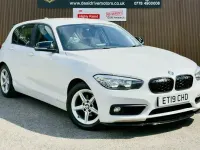 Używany BMW 118 136 KM (100 kW) 2019 Biały Hatchback